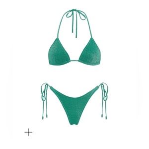 Triangl: Vinca - Jaded Sparkle. Top and bottom!